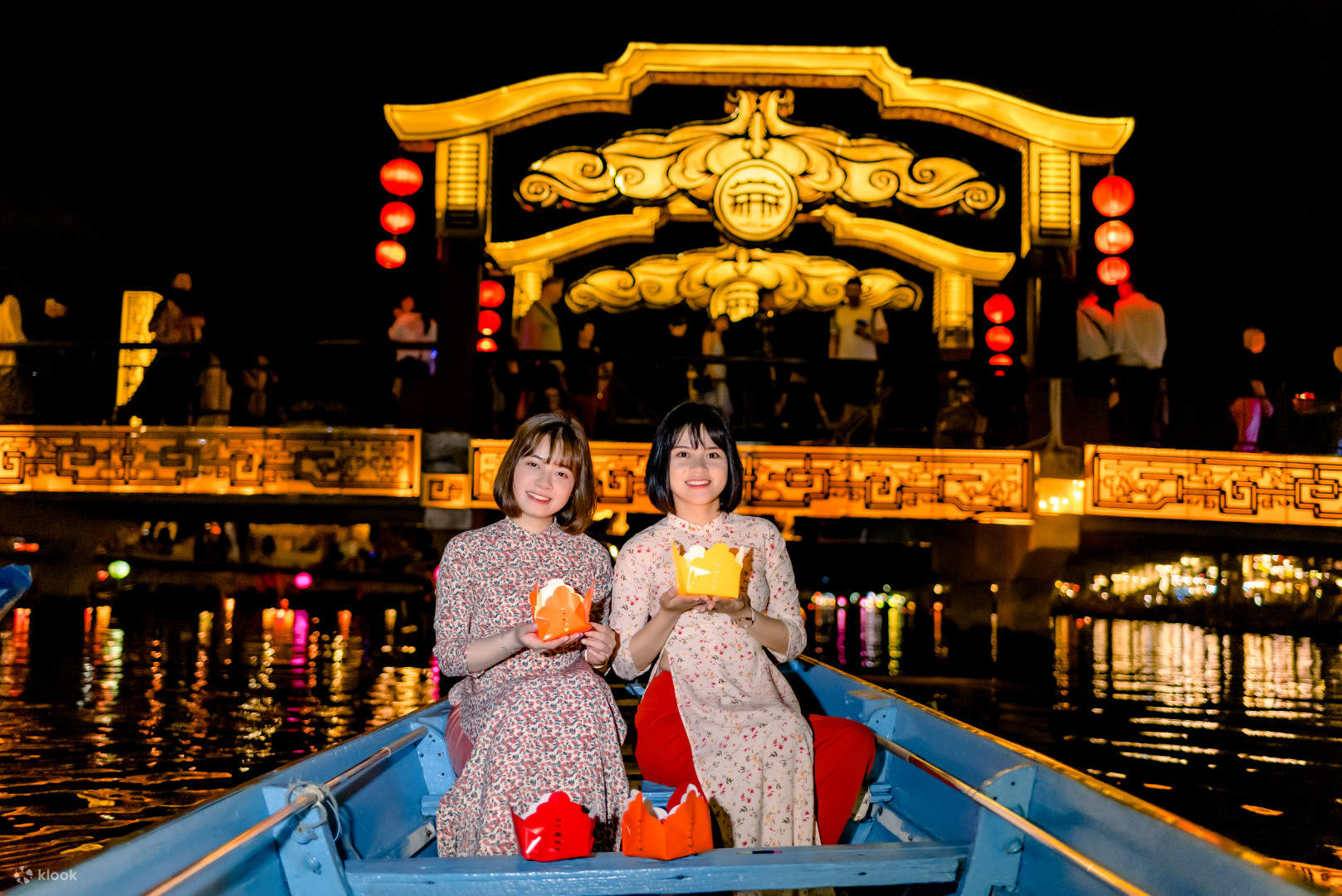 Độc Quyền] Vé đi thuyền và thả đèn lồng trên sông Hoài ở Hội An - Klook Việt Nam